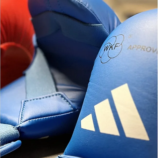 Перчатки для каратэ с лицензией WKF | синий | ADIDAS 661_22_20