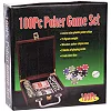 Распродажа! Набор для покера в деревянном кейсе Poker game set SP-SPORT IG-6641 100 фишек