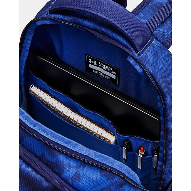 Спортивный рюкзак UNDER ARMOUR Hustle 6.0 29L синий 51х32х17 см