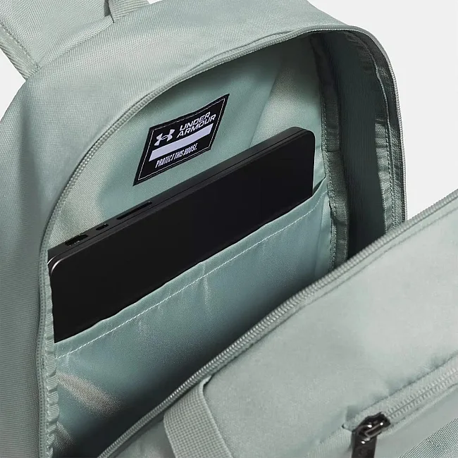 Рюкзак UNDER ARMOUR Hustle Lite Backpack 26.5L зелений 47 х 31 х 17 см