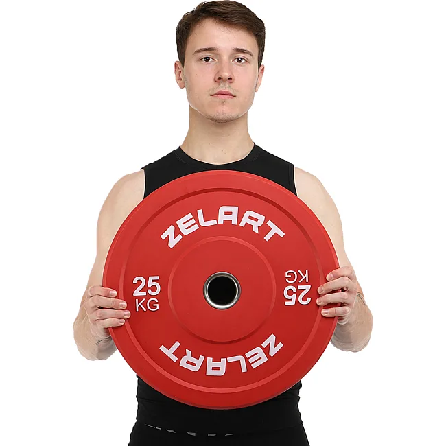 Бамперный диск резиновый
 ZELART
 TA-7797-25 50.6±0.2мм 25кг