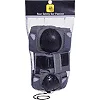 Защита для роликов детская наколенники налокотники перчатки HYPRO SK-6968 (Серый-черный)
