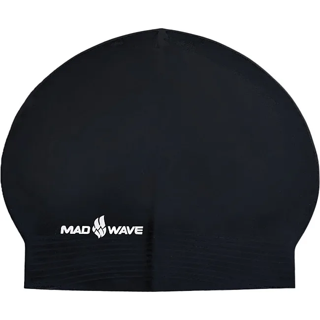 Шапочка для бассейна латексная для взрослых MADWAVE SOLID SOFT M056502 (Белый)