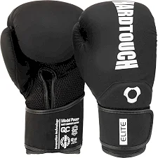 Перчатки для бокса PU HARD TOUCH BO-5229 (Черный)