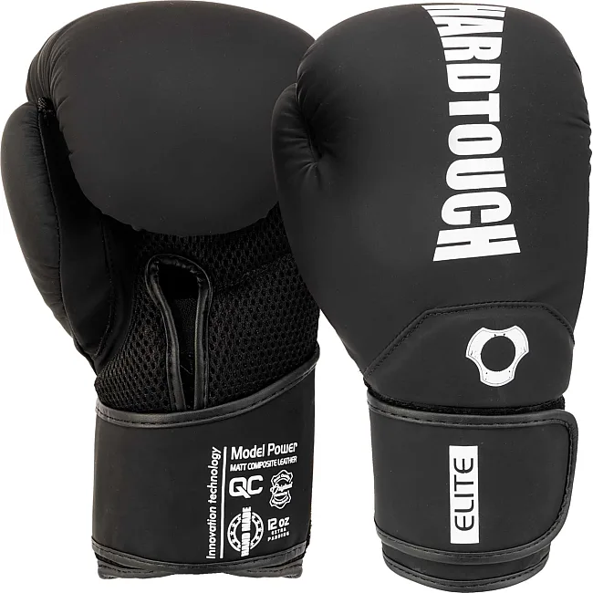 Перчатки для бокса PU HARD TOUCH BO-5229 (Черный)