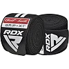 Бинты на колени RDX GYM KNEE WRAP R11 BLACK/WHITE