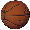 Мяч баскетбольный Nike JORDAN CHAMPIONSHIP 8P DEFLATED AMBER/BK/METALLIC GOLD/Bk size 7