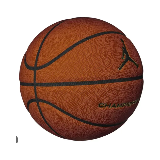 Мяч баскетбольный Nike JORDAN CHAMPIONSHIP 8P DEFLATED AMBER/BK/METALLIC GOLD/Bk size 7