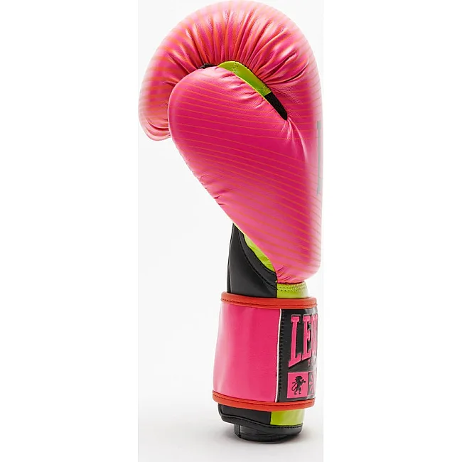 Боксерські рукавиці Leone GN313 WAVES Fuxia (капу в комплекті)