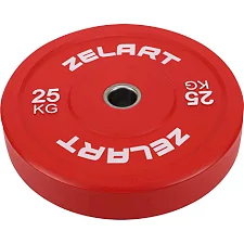 Бамперний диск гумовий ZELART TA-7797-25 50.6±0.2мм 25кг
