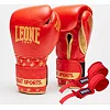 Боксерские перчатки Leone GN220 DNA Red (бинты 4 м. в комплекте)