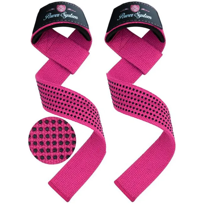Ламки для тяги POWER SYSTEM PS-3420 G-Power Straps Pink
