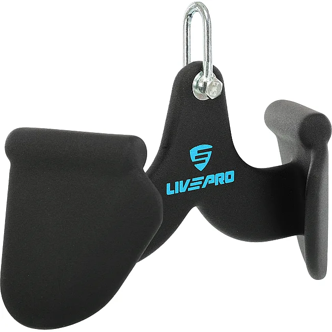 Рукоять для тяги c узким хватом
 V-grip нескользящее покрытие LiveUp LP8323 27,5см