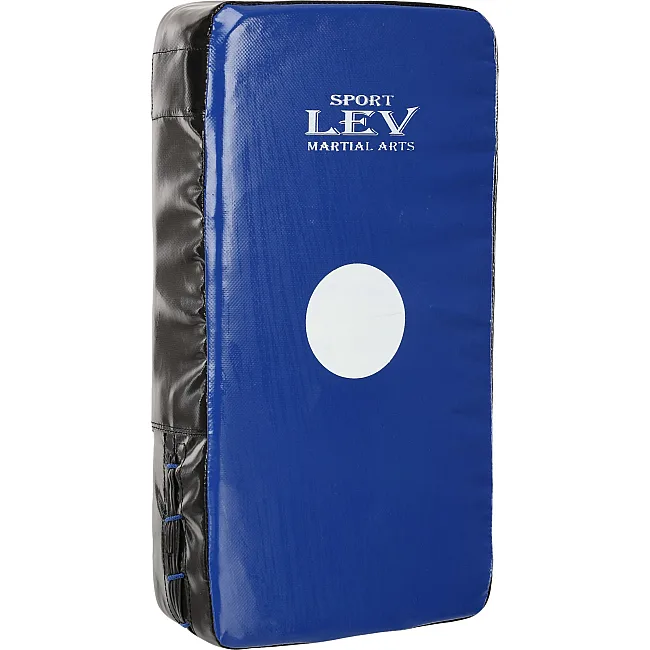 Макивара Прямая тренировочная для отработки ударов  Комби LEV LV-4284 25x45x9см 1шт (Синий-черный)