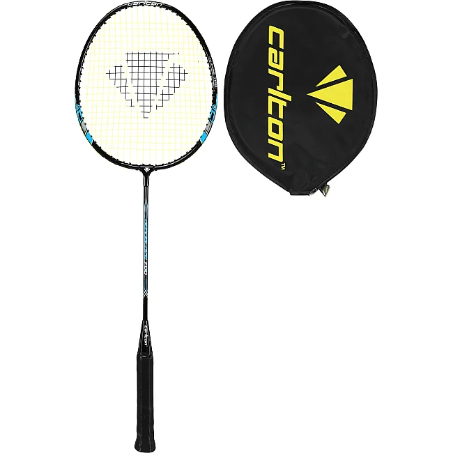 Профессиональная ракетка для бадминтона в чехле CARLTON DL13027052 AEROBLADE 700 BLK G6 HH NF