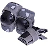 Защита для роликов детская наколенники налокотники перчатки HYPRO SK-6968 (Серый-черный)