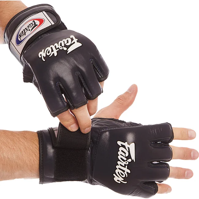 Распродажа! Перчатки для ММА FAIRTEX FGV12 (Синий)