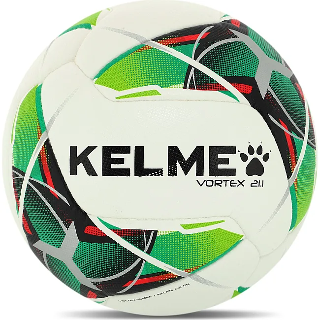 Футбольный мяч
 KELME VORTEX 21.1 8101QU5003-9127-5 №5 PU (Белый-зеленый)