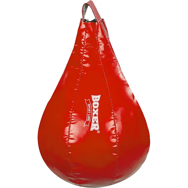 Боксерская груша каплевидная набивная BOXER 1014-01 50x32см (Красный)
