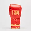 Боксерские перчатки Leone GN220 DNA Red (бинты 4 м. в комплекте)