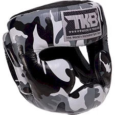 Тренировочный шлем для бокса кожа TOP KING Empower Camouflage TKHGEM-03 (Камуфляж)