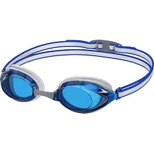 Детские очки для плавания Speedo JUNIOR VANQUISHER 3.0 синий, белый