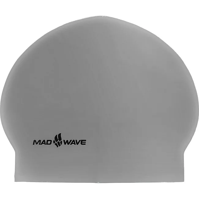 Шапочка для бассейна латексная для взрослых MADWAVE SOLID SOFT M056502 (Белый)