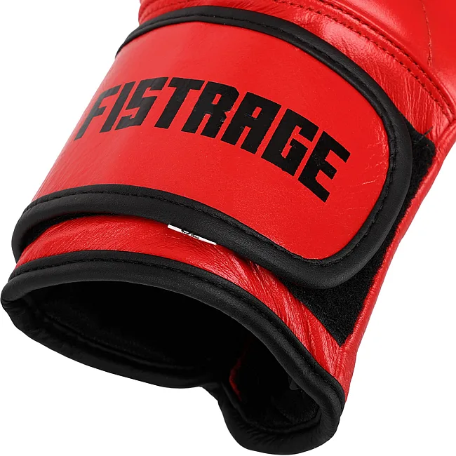 Перчатки для бокса кожаные FISTRAGE VL-4295 (Синий)
