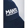 Бейсболка Manto Snapback Logotype Navy Blue