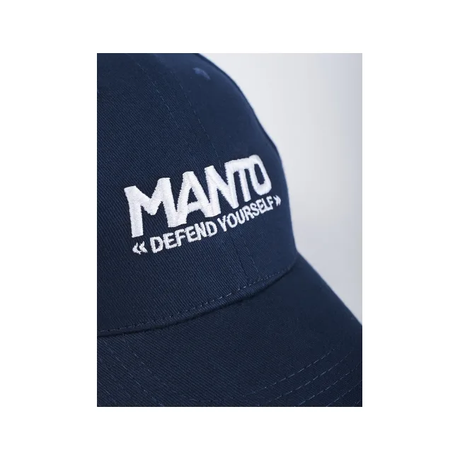 Бейсболка Manto Snapback Logotype Navy Blue