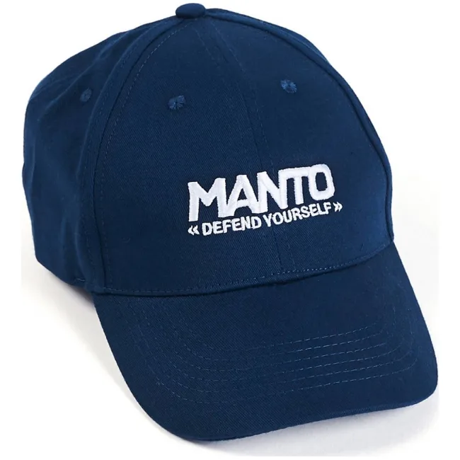 Бейсболка Manto Snapback Logotype Navy Blue