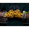 Бинты для бокса TITLE Boxing Print 450см Gold Black White