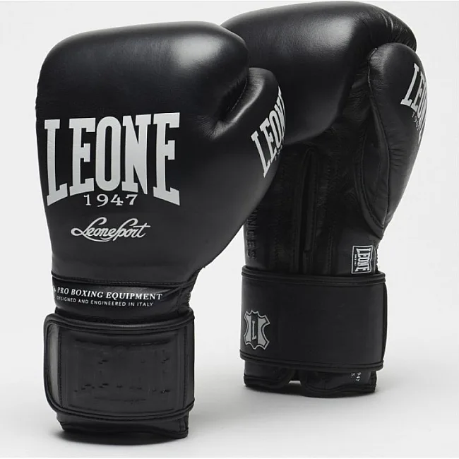 Боксерские перчатки Leone Greatest Black
