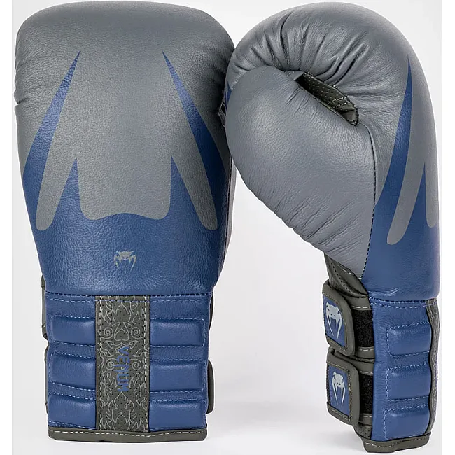 Боксерські рукавички VENUM Reverso - Storm Grey/Royal Blue