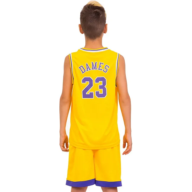 Детская баскетбольная форма NB-SPORT NBA DAMES 23 CO-5351
