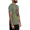 Футболка чоловіча AFFLICTION Alchemic Dagger Tee Olive Pigment Dye