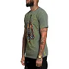 Футболка чоловіча AFFLICTION Alchemic Dagger Tee Olive Pigment Dye