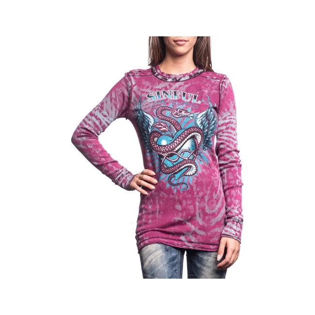 Женская двусторонняя термалка Sinful by AFFLICTION Constanza Thermal