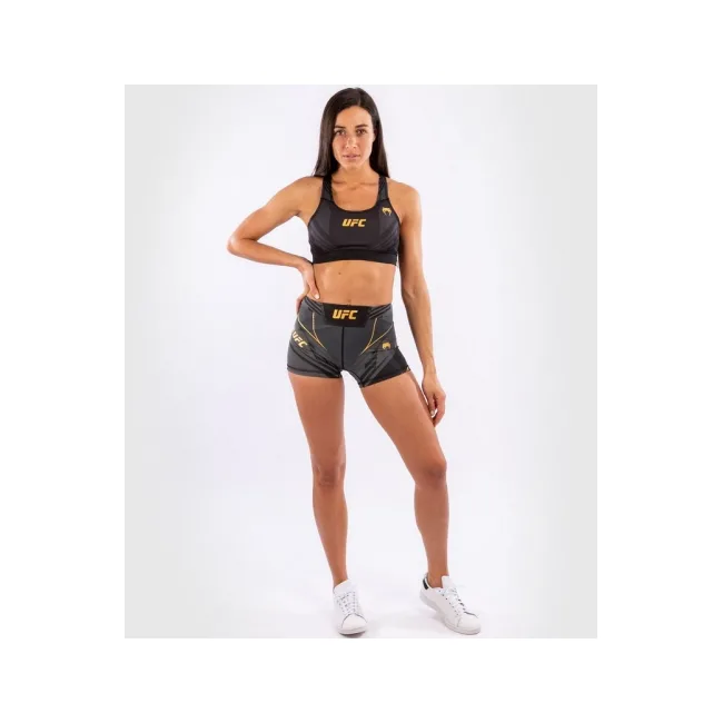 Шорты женские VENUM Authentic UFC FightNight Short Tudo Black Gold