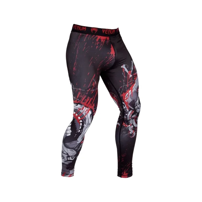 Компрессионные штаны VENUM Pirate 3.0 Black Red