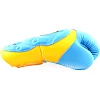 Перчатки для бокса TWINS Velcro Extra Design BGVL6-AV Yellow Lightblue
