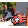 Рукавиці для фітнесу MADMAX MXG-101 X Gloves Black/Grey/Red