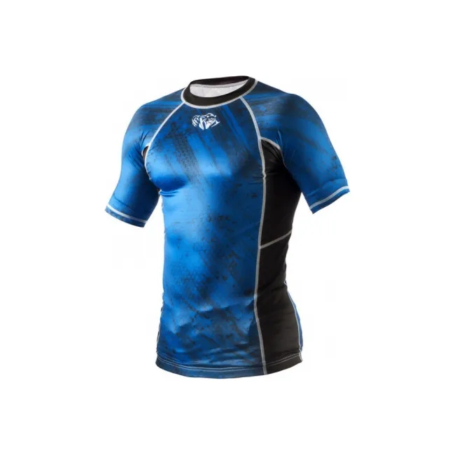 Рашгард Peresvit Immortal Silver Force Rashguard Short Sleeve Dark Marine