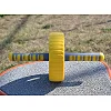 Ролик для пресса POWER SYSTEM PS-4034 Multi-core AB Wheel Yellow