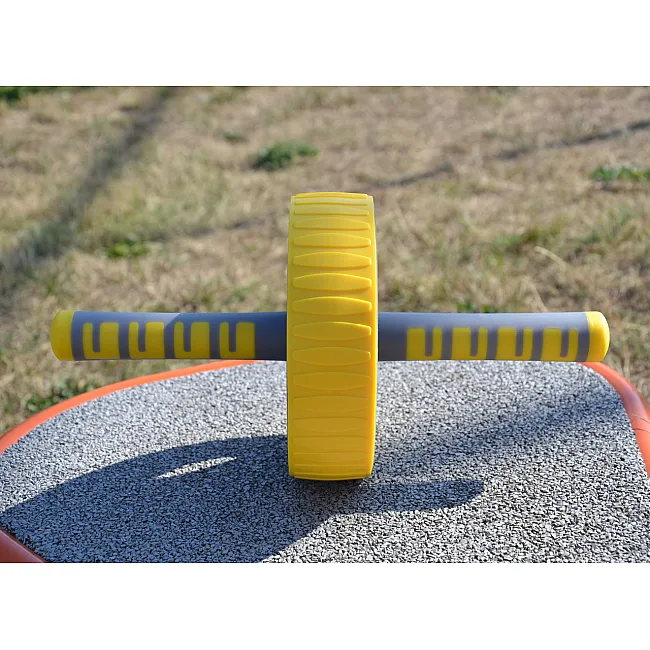 Ролик для пресса POWER SYSTEM PS-4034 Multi-core AB Wheel Yellow