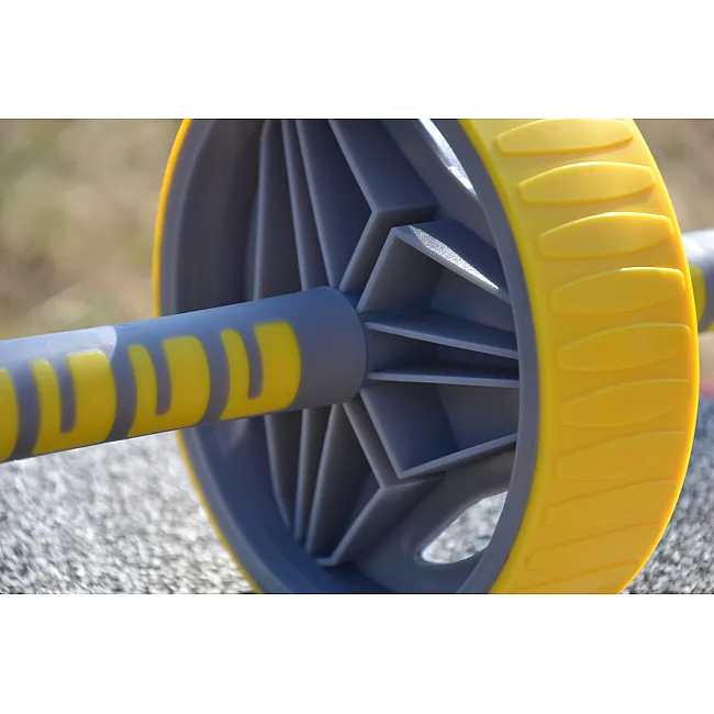 Ролик для пресса POWER SYSTEM PS-4034 Multi-core AB Wheel Yellow
