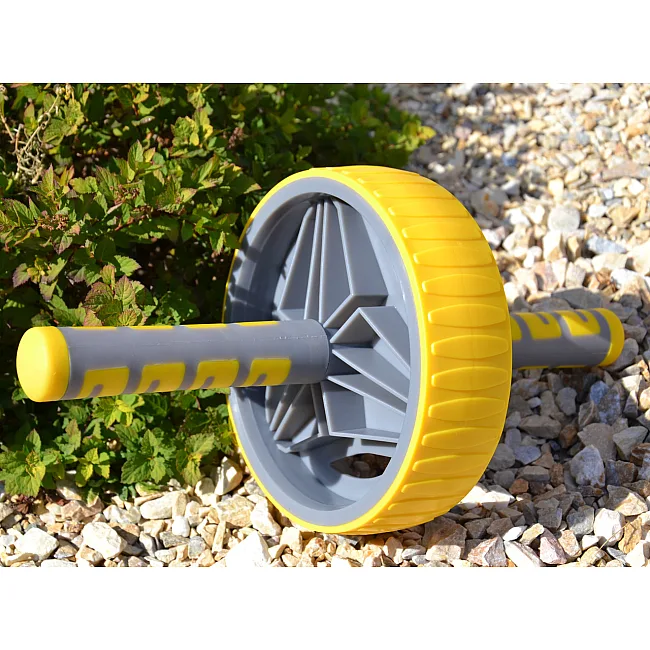 Ролик для пресса POWER SYSTEM PS-4034 Multi-core AB Wheel Yellow