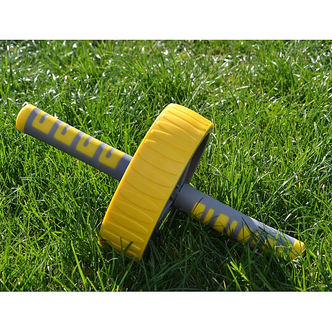 Ролик для пресса POWER SYSTEM PS-4034 Multi-core AB Wheel Yellow