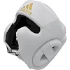 Боксерский шлем Adidas Speed Super Pro Training (бело-золотой, ADISBHG042)