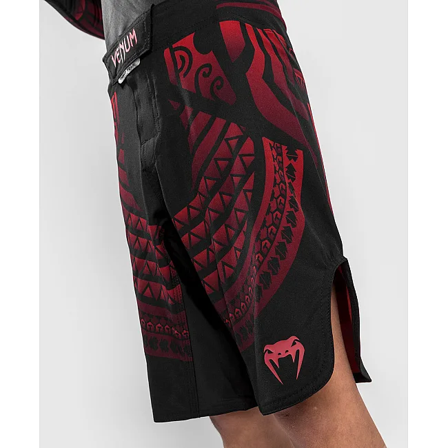 Шорты детские для MMA VENUM Nakahi Fightshort Black Red